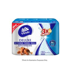 Vinda Deluxe Kitchen Rolls (6x60s)x4 (VC9309)
